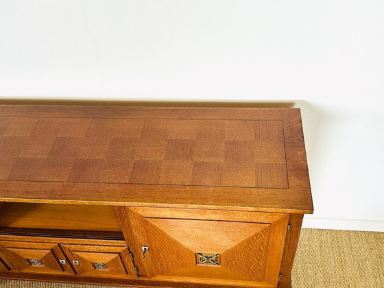 Image 1 of Art Deco eiken dressoir, Frankrijk, jaren 1950