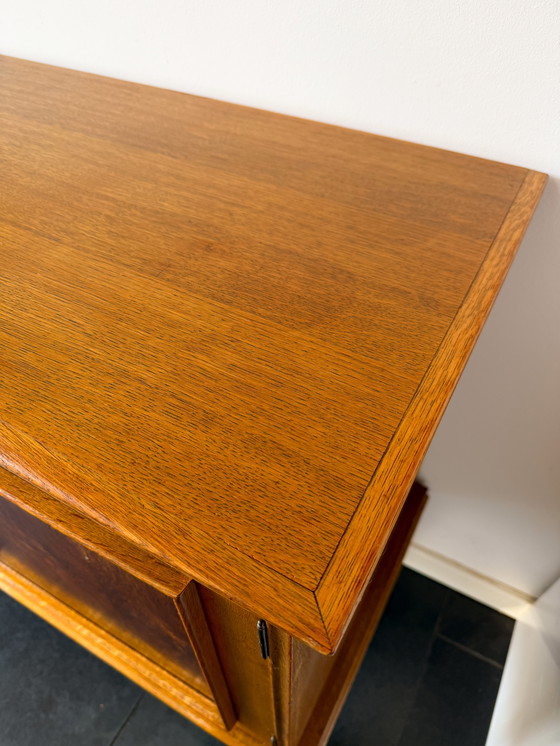Image 1 of Vintage Mid - Century Sideboard - 2 Doors - Wood - 1960s