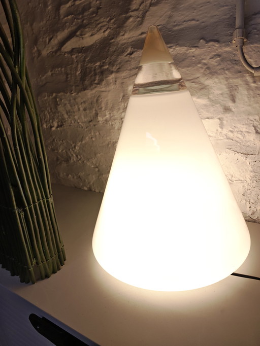 Lampe design en cristal de Murano