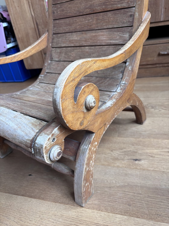 Image 1 of Sedia per bambini in legno di teak