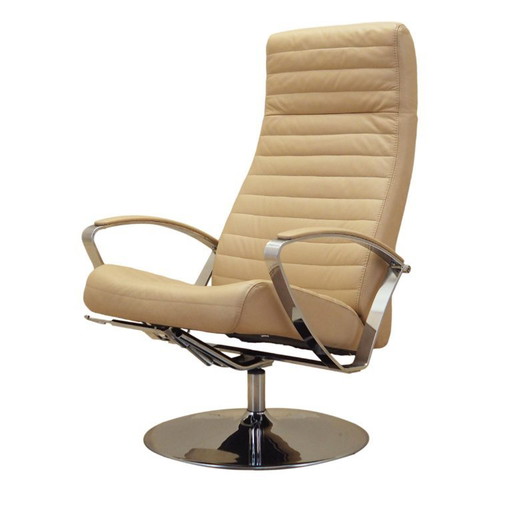Fauteuil lounge, design danois, années 1970, production : BoConcept