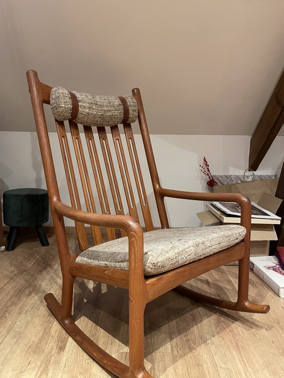 Image 1 of Sedia a dondolo Juul Kristensen