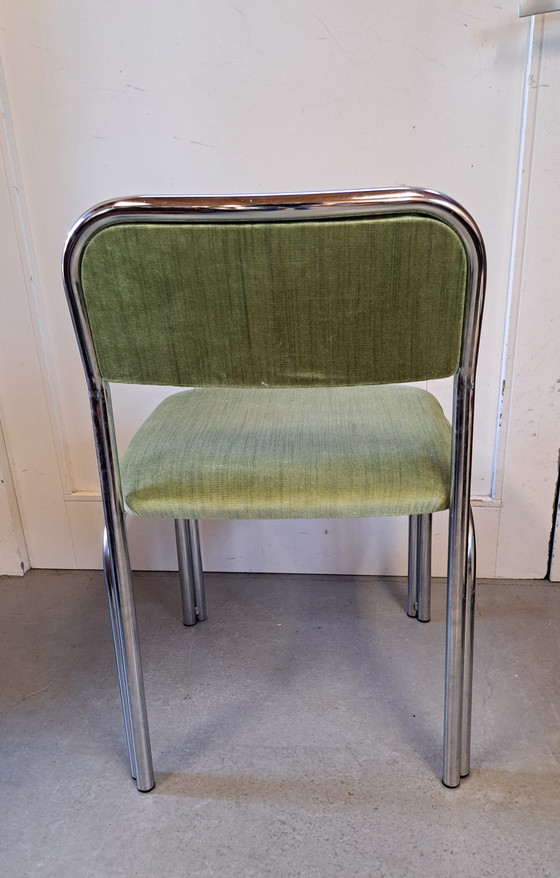 Image 1 of 4x Vintage Design Stoelen.