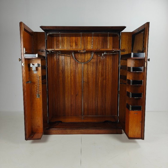 Image 1 of Art-Deco-Herrengarderobe Compactom – 1920