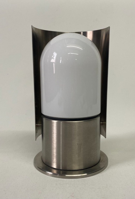 Image 1 of Design MCM BEGA IP64 lampada da esterno in acciaio inox e vetro opalino