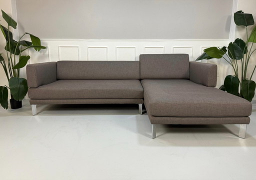 Rolf Benz Sento Canapé Tissu Gris Taupe Canapé d'angle