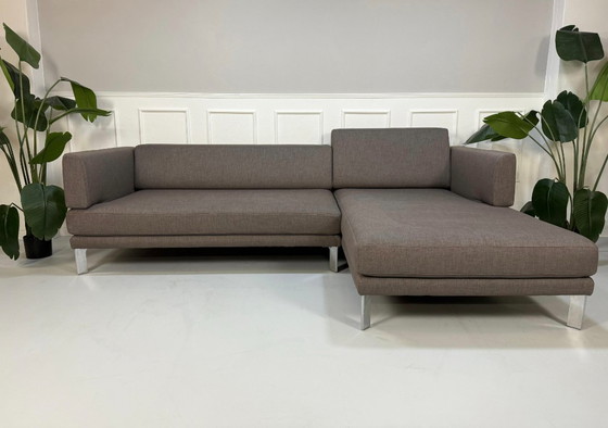 Image 1 of Rolf Benz Sento Canapé Tissu Gris Taupe Canapé d'angle