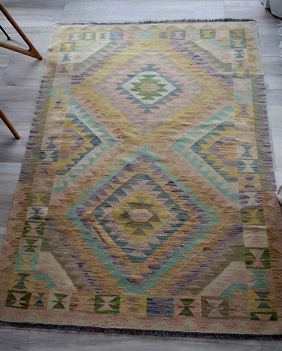 Image 1 of Handgeknüpfter Kelim aus Afghanistan