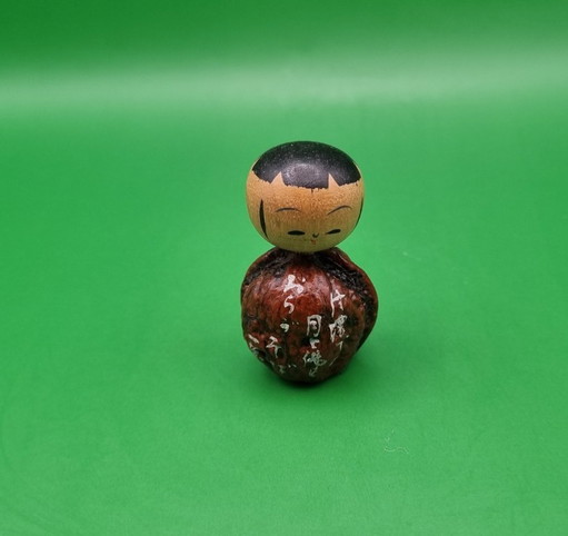 Cute Walnut Kokeshi