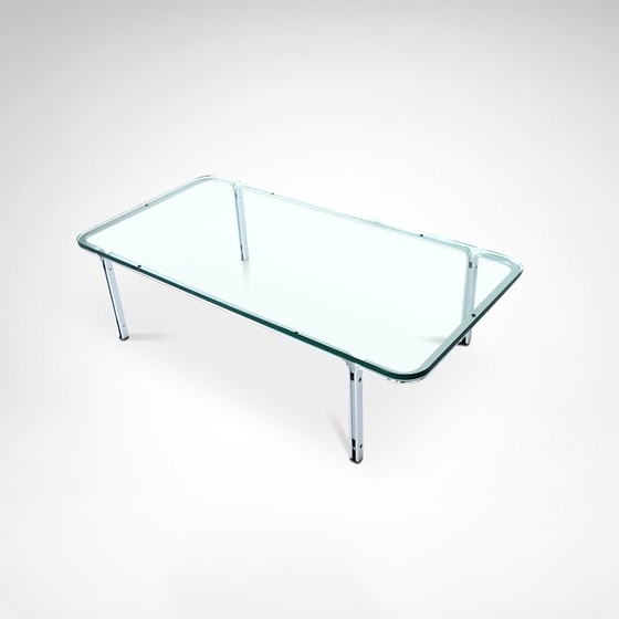 T112 Steel And Glass Coffee Table By Horst Bruning For Kill International 1970s – Metal (photo 9 of 10)