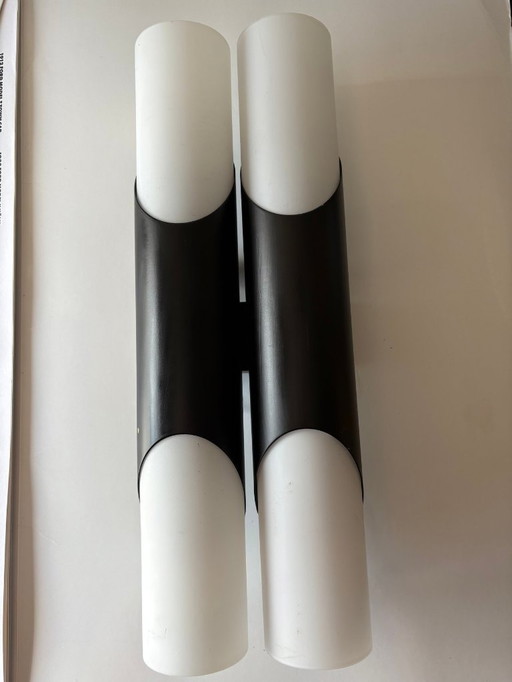 Applique vintage di Rolf Krüger per Paul Neuhaus Leuchten, Germania, anni '70