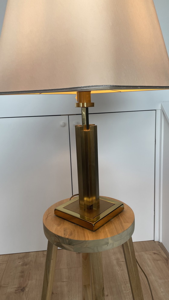 Image 1 of Willy Rizzo - Tischleuchte im Stil von Deknudt