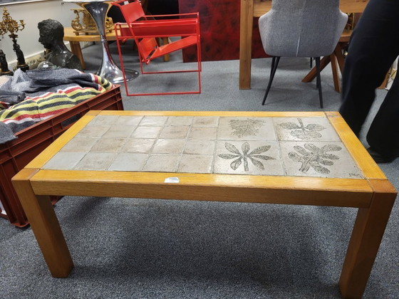 Image 1 of Tavolino in ceramica Jacques Blin Francia Cote-d'azur1950