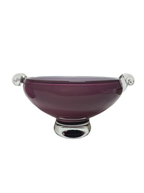 Glazen mand van HSG Tarnowiec, Polen, jaren 70. – Schalen, Glass (photo 4 of 7)