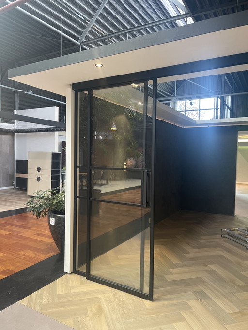 Grandes portes coulissantes