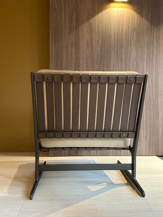 Image 1 of Poltrona + Pouf – modello Paula Molteni & C