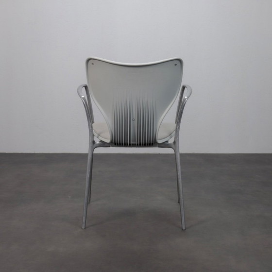 Image 1 of Set van 6 Gorka eetkamerstoelen van Jorge Pensi voor Akaba, Spanje, jaren 90.