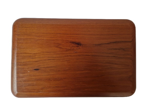 Image 1 of Karl Holmberg AB Zweden - Teak houten dienblad - 50s