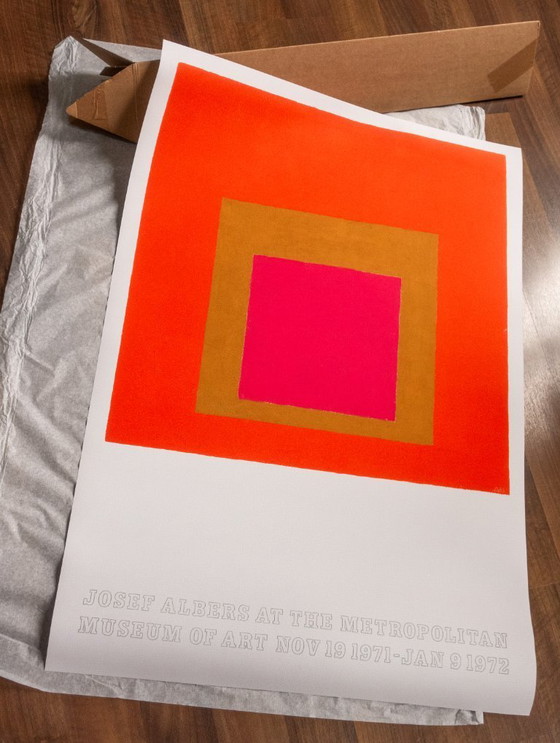 Image 1 of Study to Young Prediction 1951 - Josef Albers Poster 70 × 100 cm