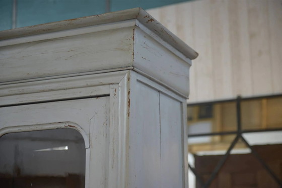 Nineteenth-century two-body buffet in cherry wood. – Display cabinets, Vintage (photo 12 of 13)