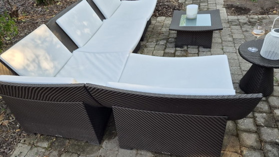 Ensemble de détente extérieur Dedon Spa – Salons de jardin & lounge design d'occasion, Plastic (photo 15 of 15)