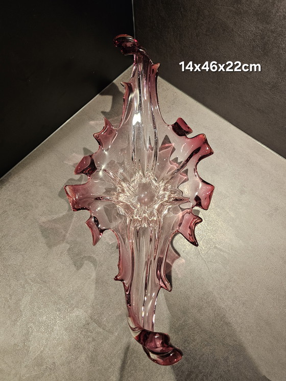 Image 1 of Vintage Murano schaal 46cm
