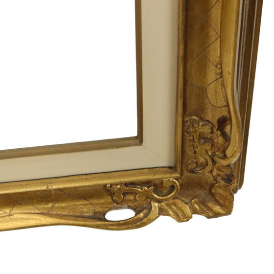 Image 1 of Large Gold-Colored Frame Baroque Style 86cm