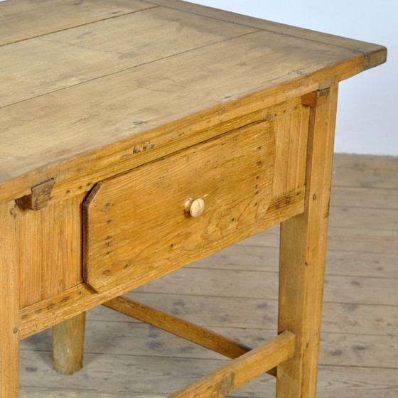 Image 1 of Beechwood Side Table, Circa 1900