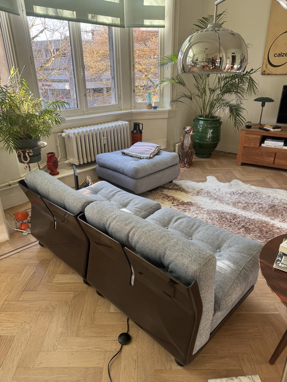 Image 1 of Mario Bellini / 4 x fauteuils modulaires et 1 x pouf