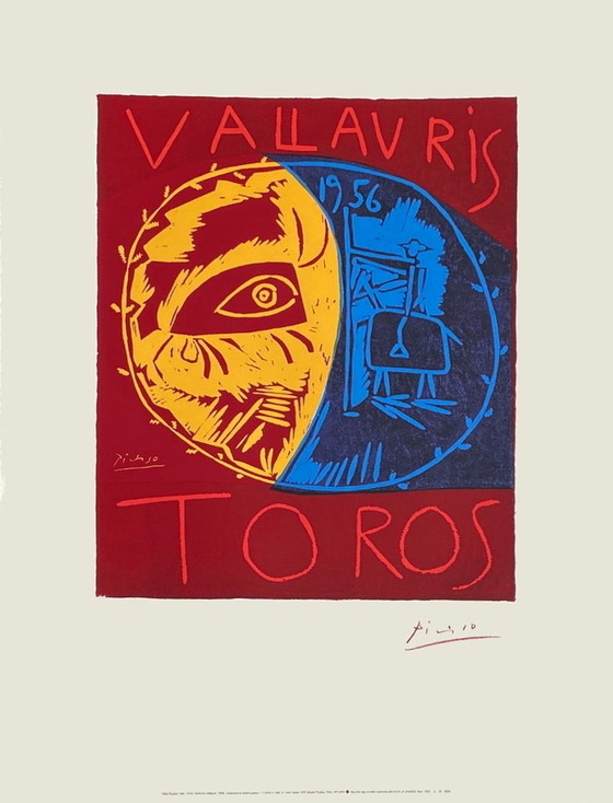 Image 1 of Pablo PICASSO Toros Vallauris Siebdruck 1995