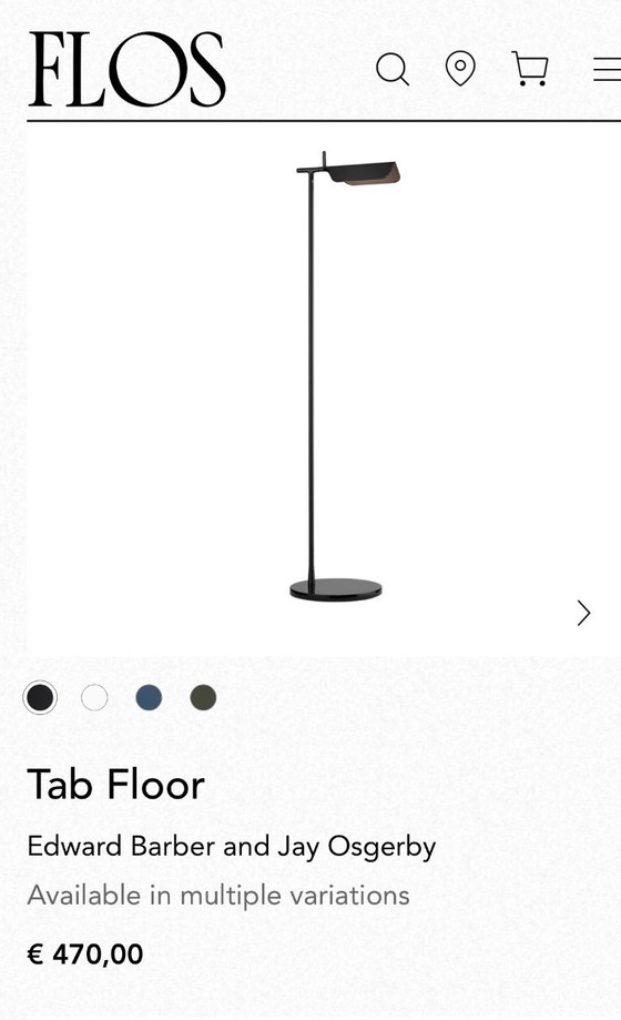 Image 1 of Lampade da lettura di design del marchio FLOS