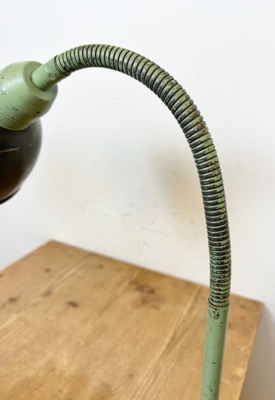 Image 1 of Industrial Gooseneck Table Lamp from Instala Děčín, 1960s