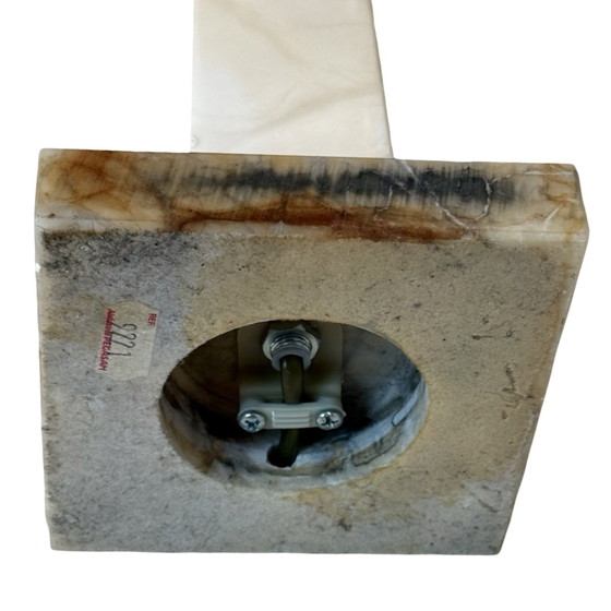 Image 1 of Pegasam Spain - Albaster Table lamp - Brutalist style