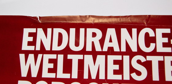 Image 1 of Original Porsche Endurance World Champion 1985 Poster Plakat – Rothmans 962C XL 102 x 76cm