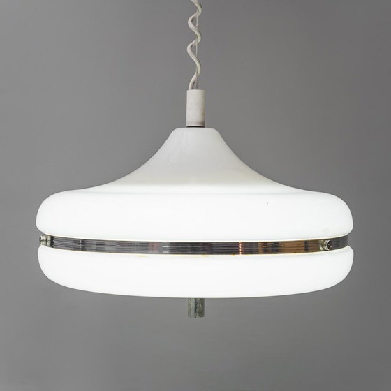 Image 1 of Lámpara de araña moderna de metal y plástico de la era espacial de los años 70