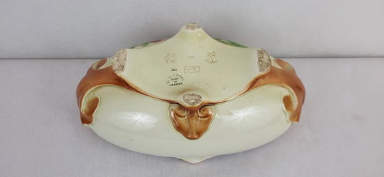 Keller & Guérin Art Nouveau Planter / Saint Clément – Plant pot, Porcelain (photo 8 of 9)