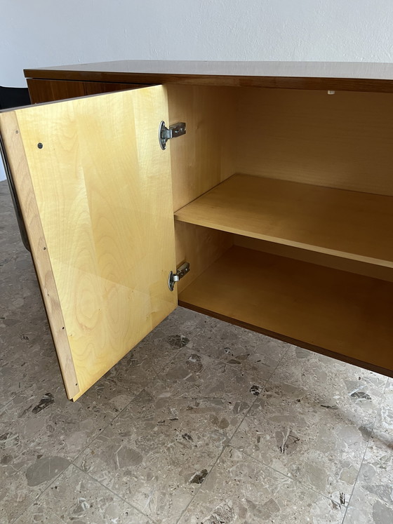 Image 1 of 1x Sideboard aus Palisanderholz mit Chrombeinen aus den 1960er Jahren