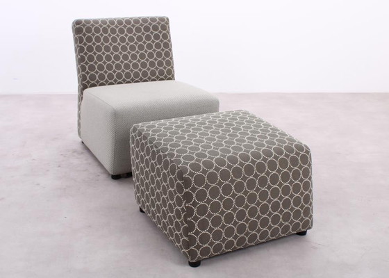 Image 1 of Ahrend Mileto Armchair + Hocker