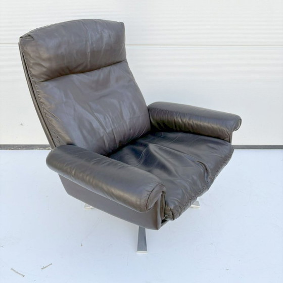 Vintage De Sede Fauteuil DS31 – Leather, Metal (photo 3 of 10)
