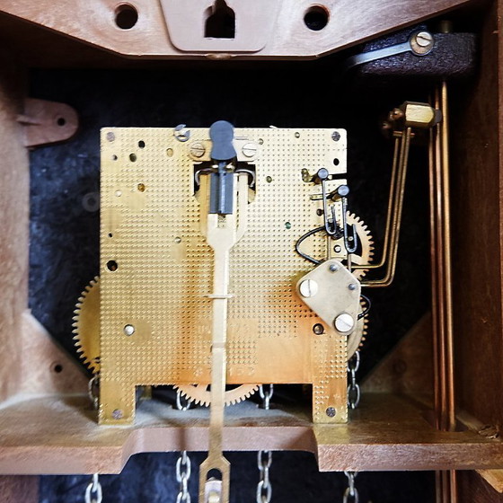 Image 1 of Vintage brutalistische staande klok, jaren 70