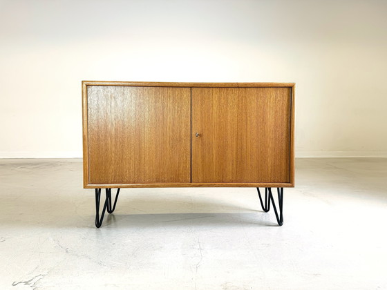 Image 1 of Mid Century Wk Meubelen Teak Dressoir Kast Haarspeld Vintage