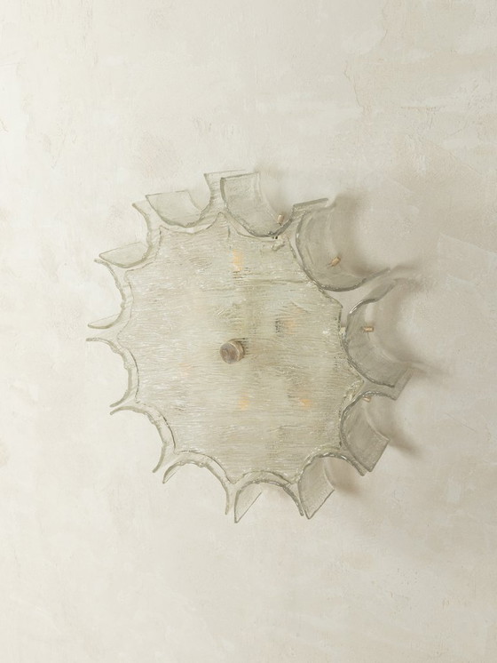 Image 1 of Frosted glass wall and ceiling lamp, 1970s, Kaiser Leuchten, Vintage