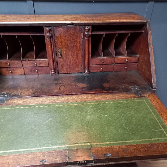 Image 1 of 18th-century English drop-front secretary