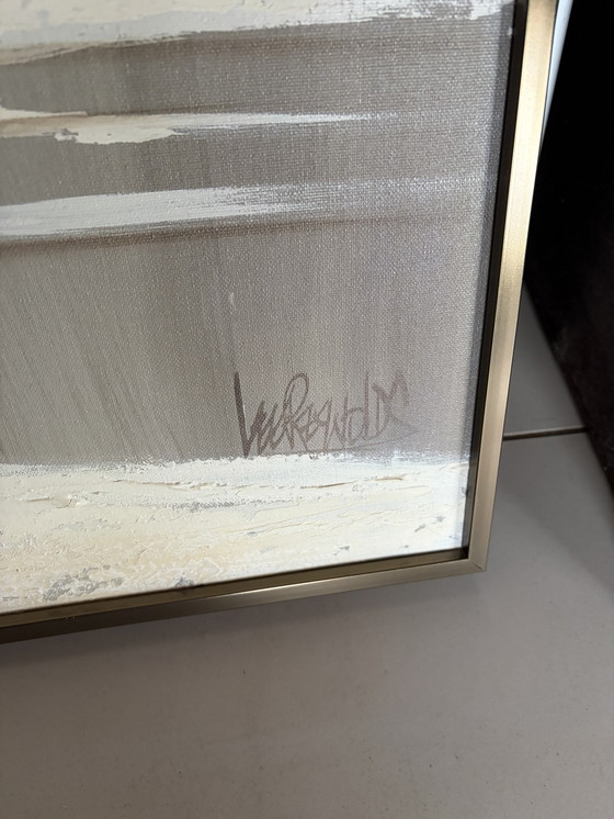 Image 1 of Lee Reynolds Burr - City by night schilderij