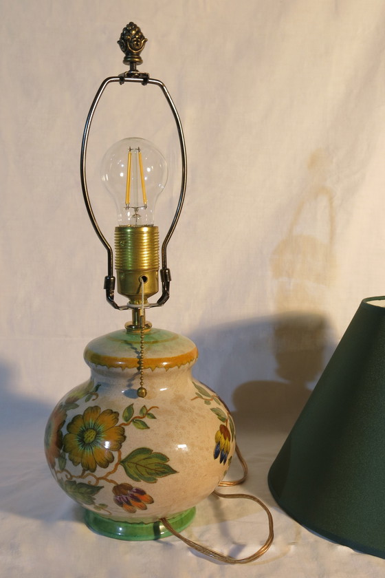 Image 1 of Vintage Plate Lamp