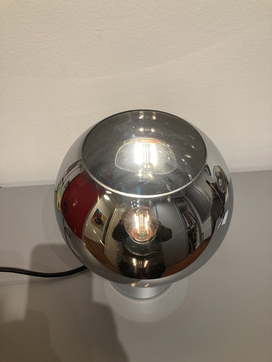 Image 1 of Retro glass table lamp