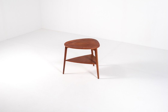 Image 1 of Tavolino moderno in teak di Jørgen Aakjær Jørgensen, Danimarca, anni '60