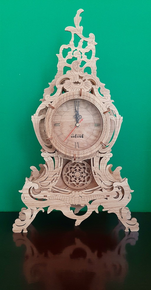 Wooden clock Nick Nicknick