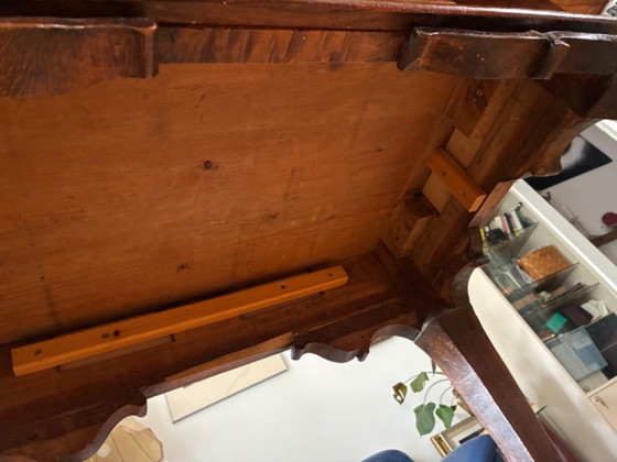 Barocker Schachtisch – Esstische, Holz (photo 6 of 8)