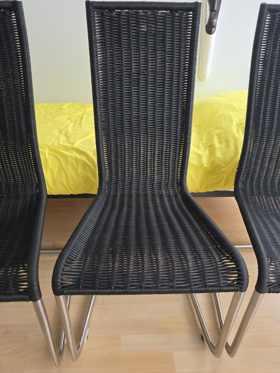 Image 1 of 4 chaises de salle à manger Tecta B25